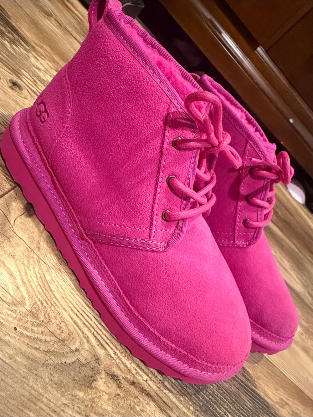 Pink UGG boots